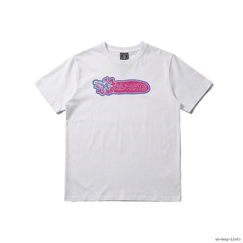 ADWYSD Floral Style White T-shirt