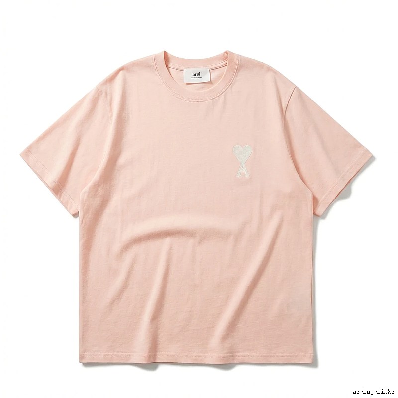 AMI Basic Pink T-shirt