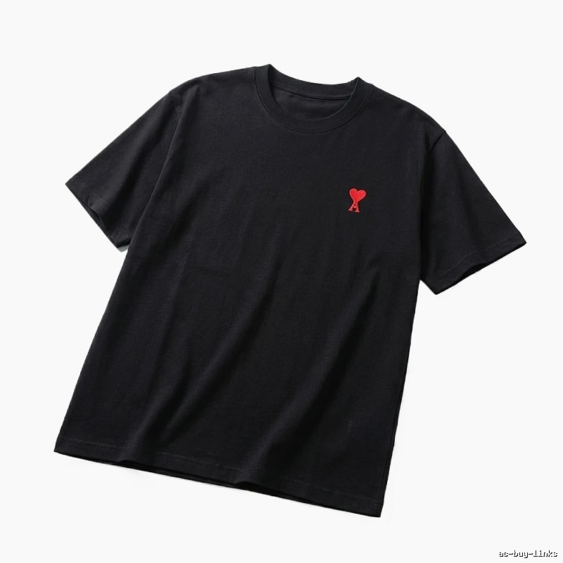 AMI Heart-shaped Simple Style T-shirt