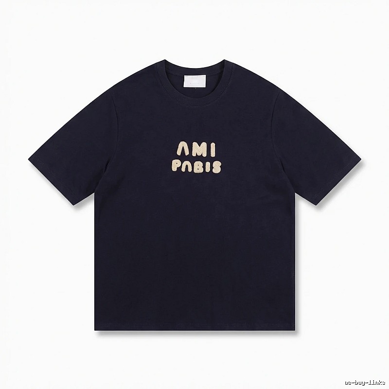 AMI Paris Alphabet Style T-shirt