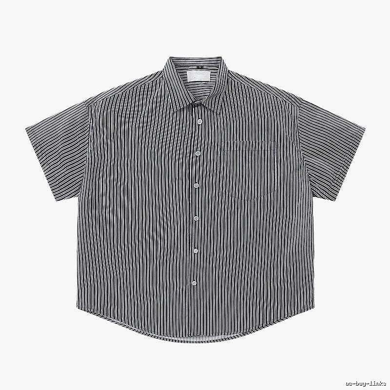 AMI striped retro-style shirt