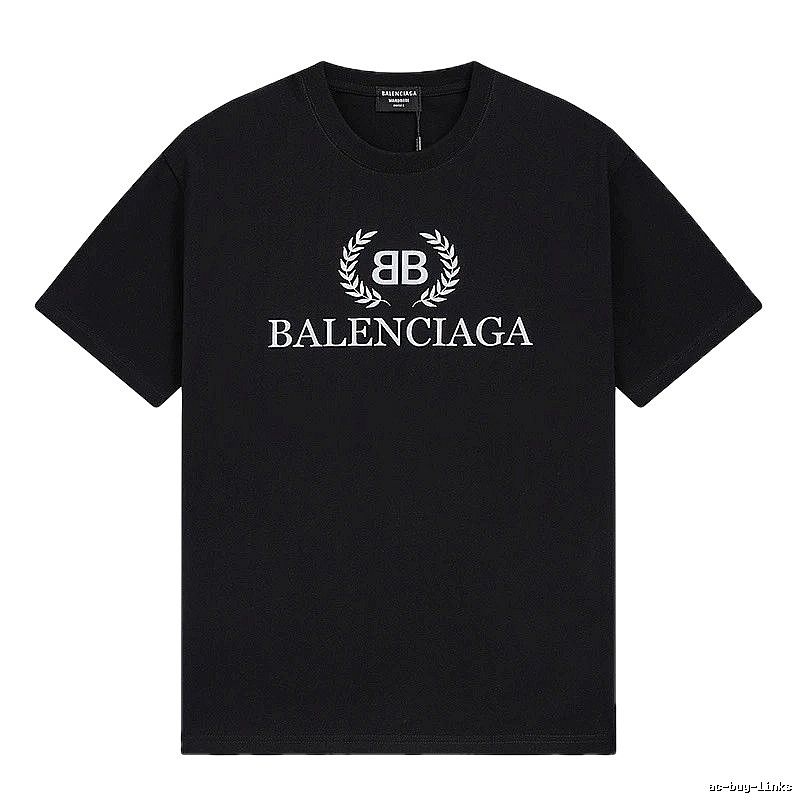 Balenciaga Classic Style Black T-shirt