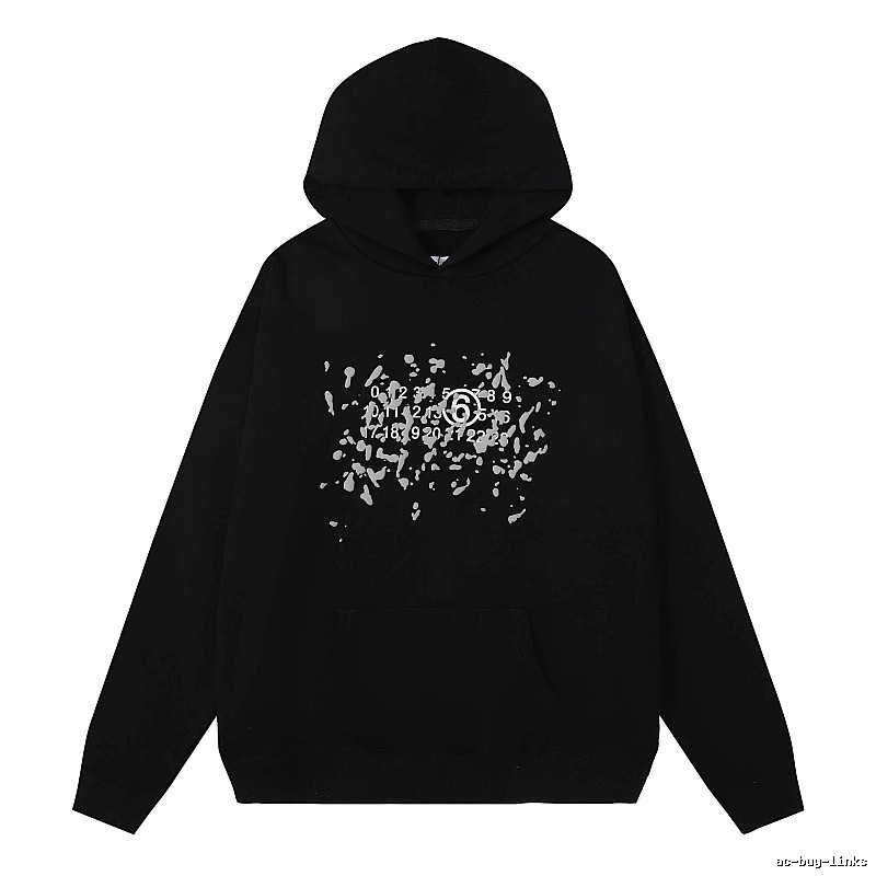 Balenciaga Monogram Logo hoodie Black Pullover Small for Layered Styling