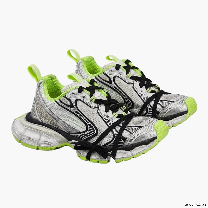 Balenciaga retro fluorescent sneakers