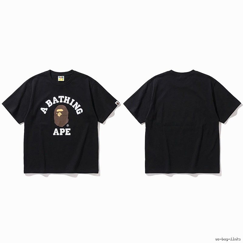 Bape Ape Head Black T-shirt