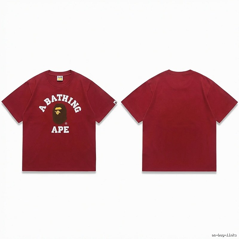 Bape Ape Head Minimalist Style T-shirt