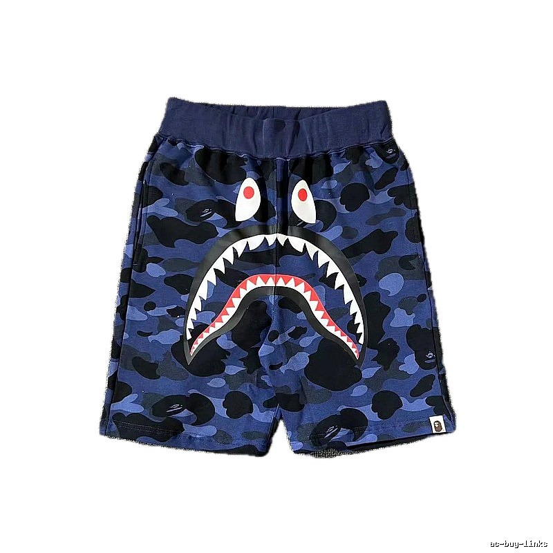 Bape Shark Camouflage Shorts