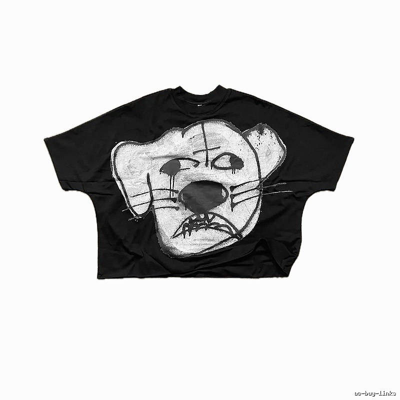 Billionaire Graffiti Style Black T-shirt