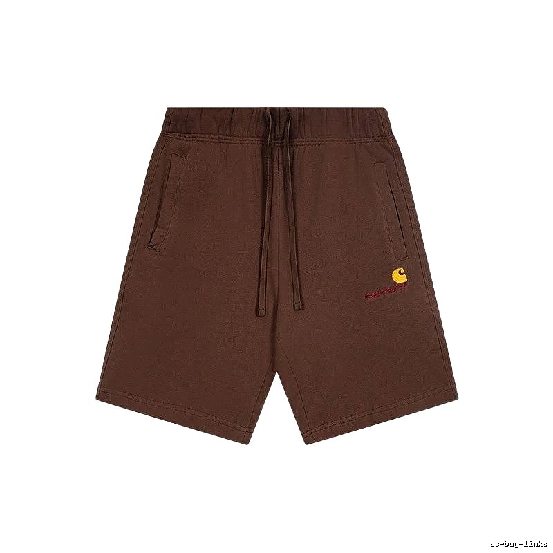 Carhartt Basic Casual Brown Shorts