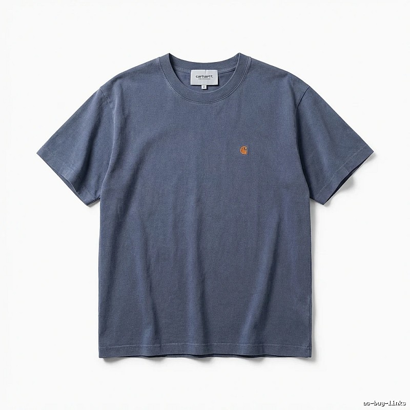 Carhartt Basic Style Simple Wind Gray-Blue T-shirt