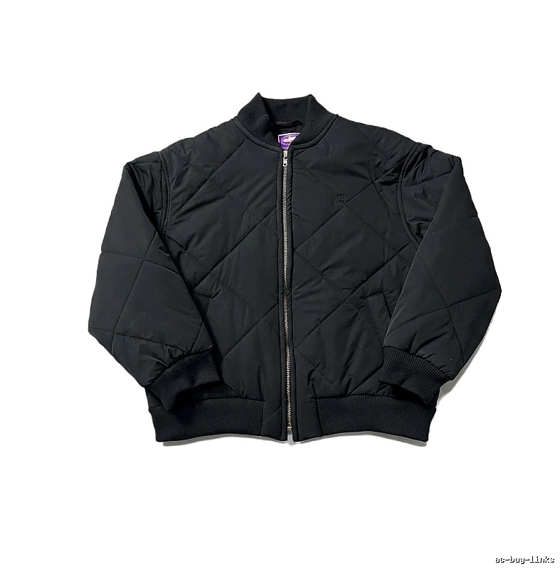 Corteiz black quilted jacket