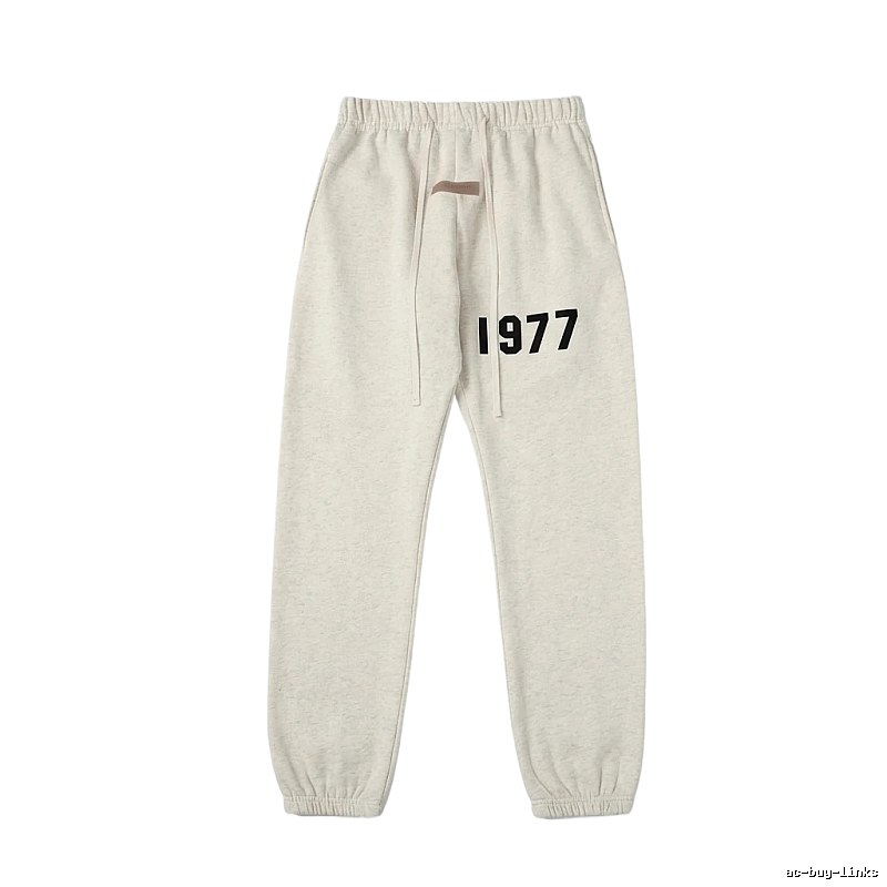 ESSENTIALS 1977 Casual Style Beige Sweatpants