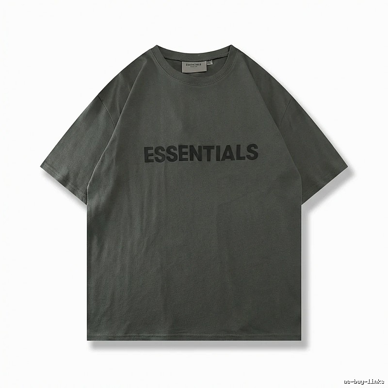 ESSENTIALS Basic Dark Grey T-shirt