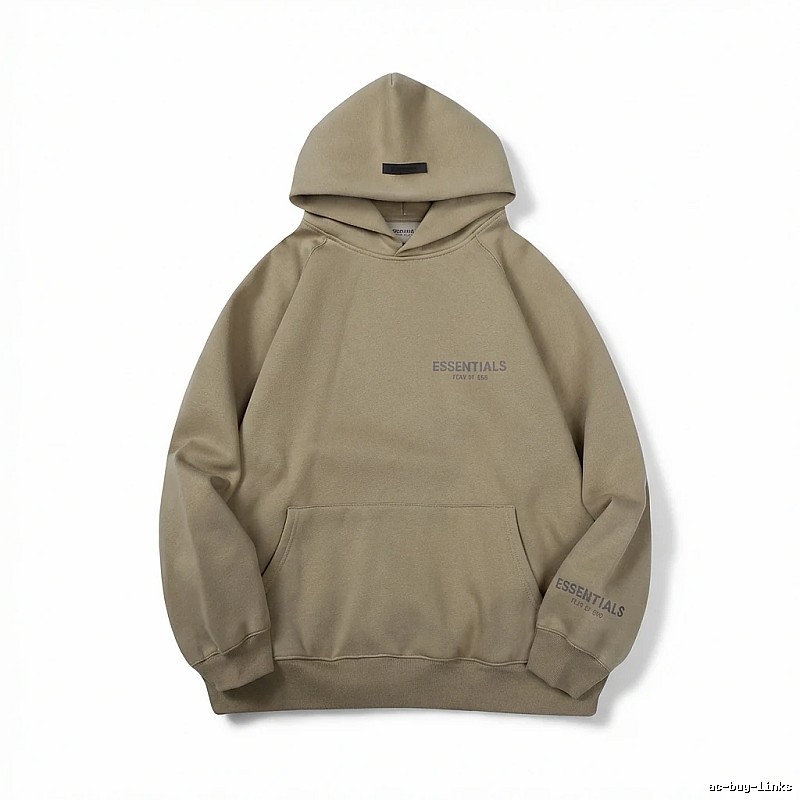 ESSENTIALS Basic Khaki Sweatshirt