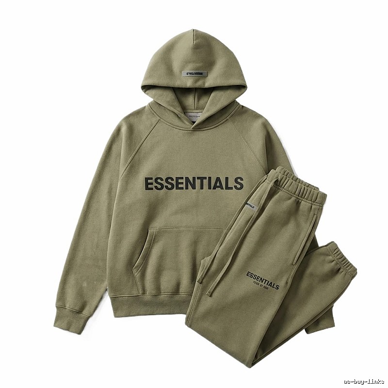 ESSENTIALS minimalist light gray suit