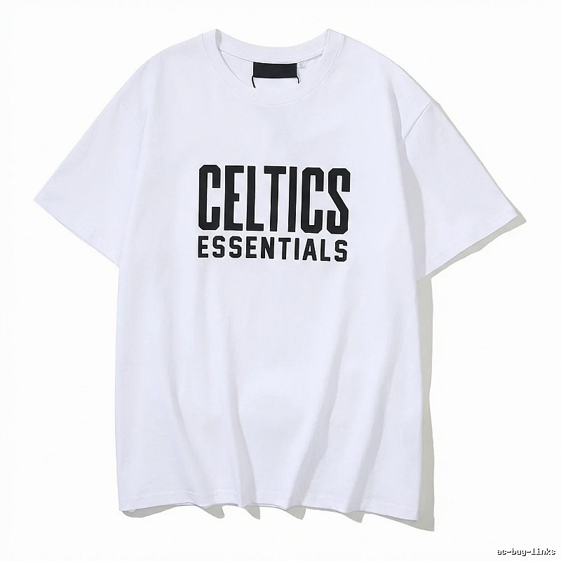 ESSENTIALS Simple Style White T-shirt