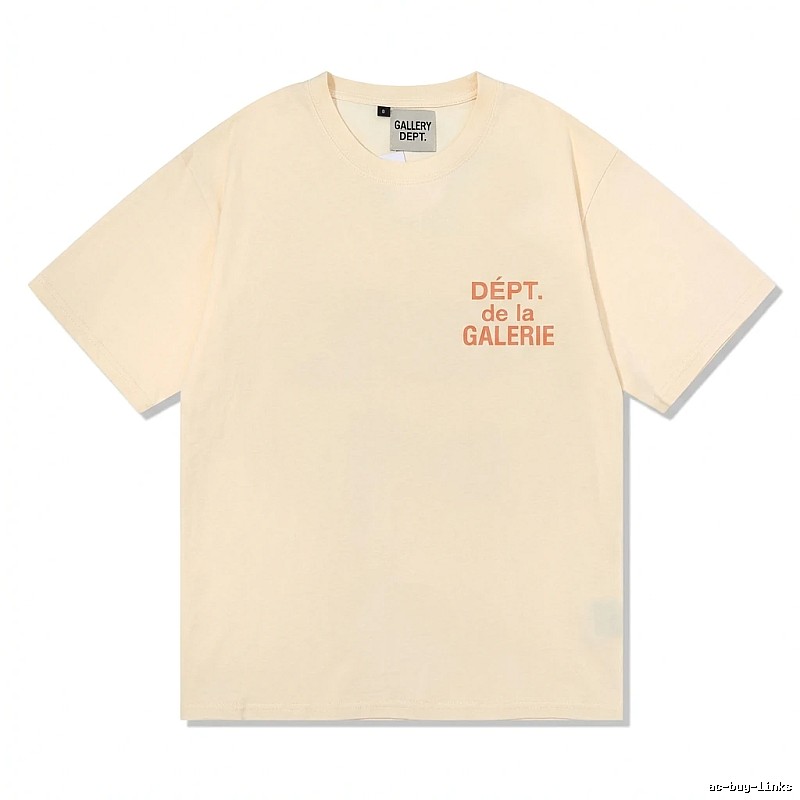 Gallery Dept minimalist style beige T-shirt
