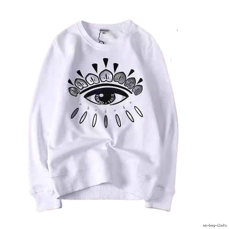 Kenzo Style Kc50 Tiger SweatShirt Logo Detail Graphic