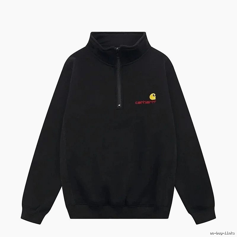 Lacoste Casual Quarter-zip sweatshirt Black Quarter Zip for Comfortable Styling