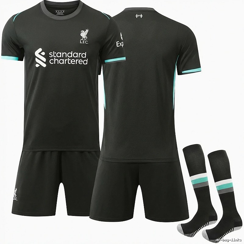 LFC sporty black jersey set