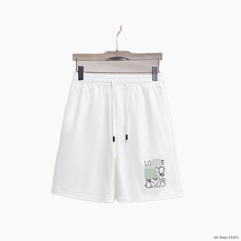 LOEWE Floral Casual White Shorts