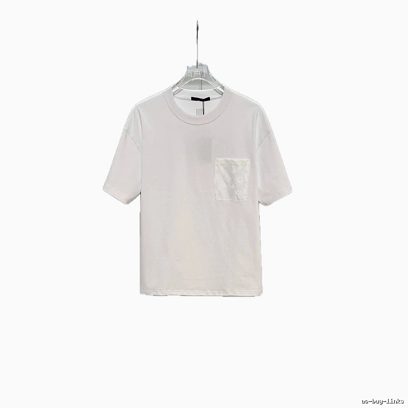 Louis Vuitton Classic Monogram Casual White T-Shirt