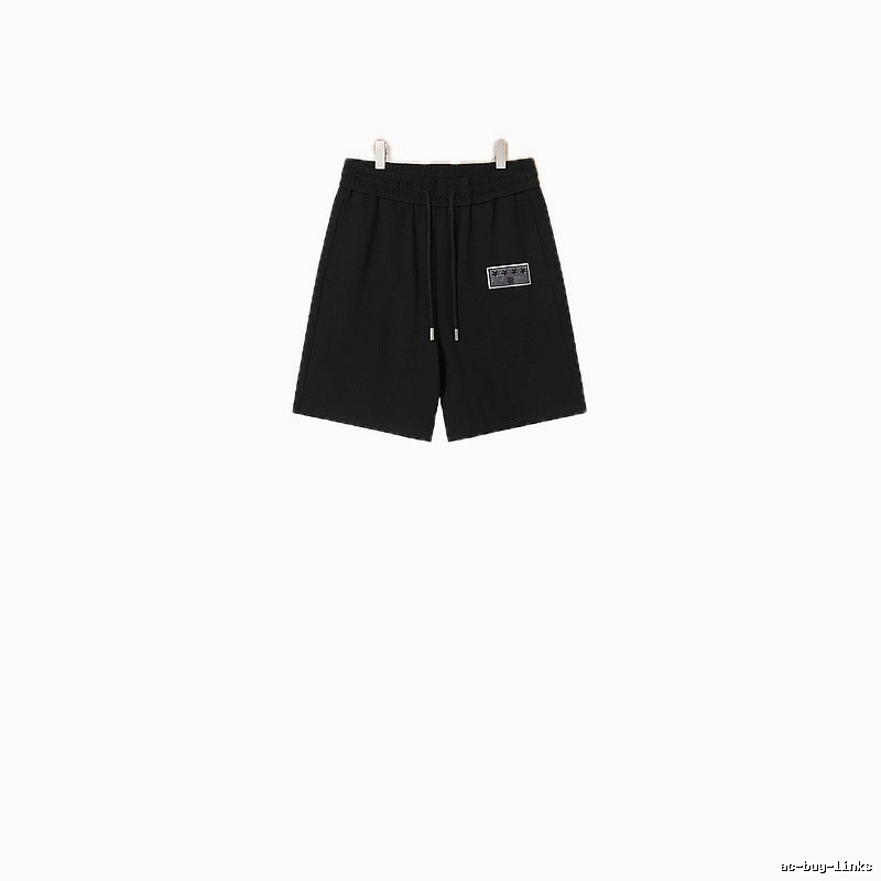 Louis Vuitton minimalist style black shorts