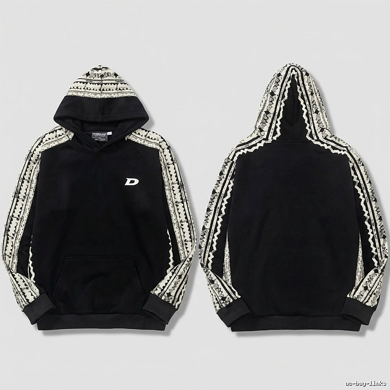 MLB retro style black hoodie