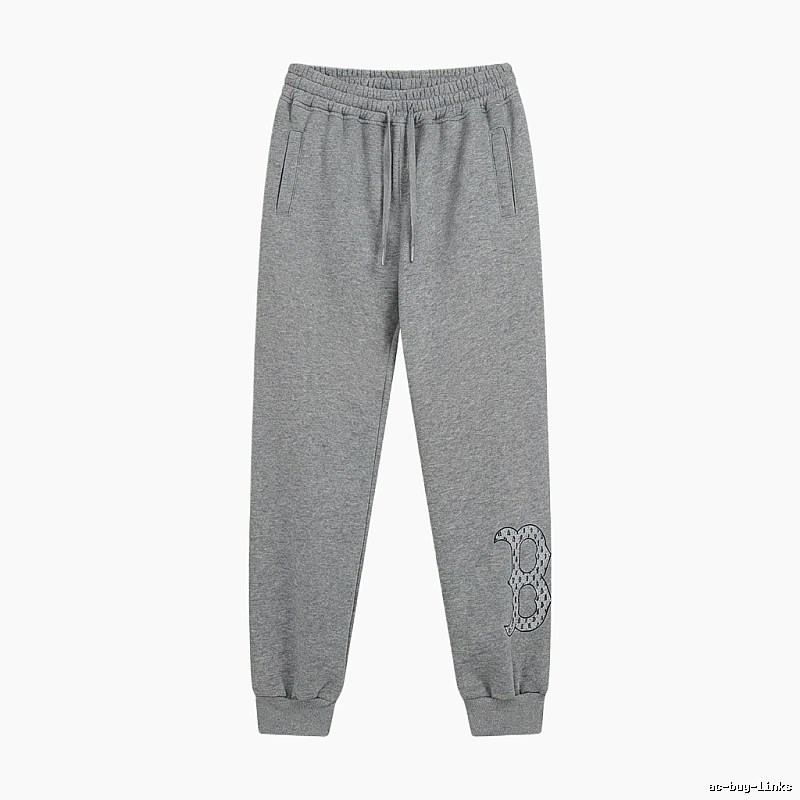 MLB series casual gray sweatpants