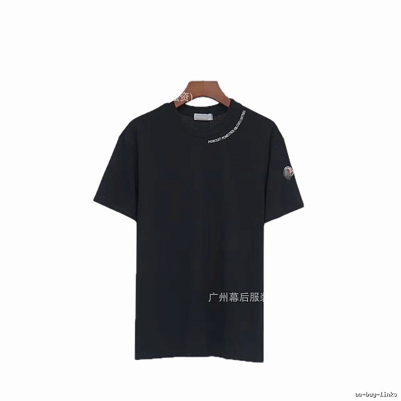 Moncler Classic Casual Style Black Short-sleeve T-shirt