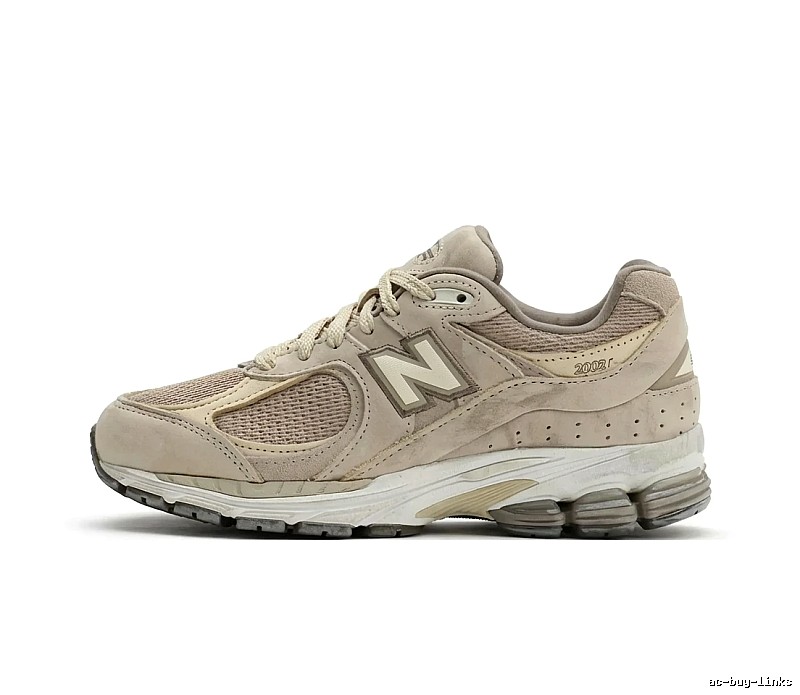 New Balance 2002R Retro Style Beige-Brown Shoes