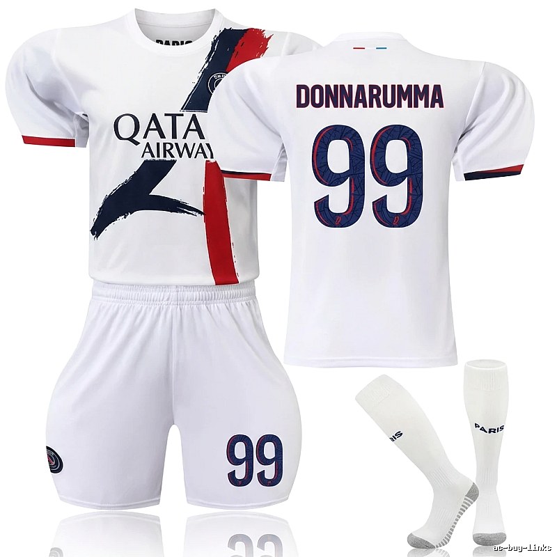 Paris Saint-Germain No. 99 white jersey