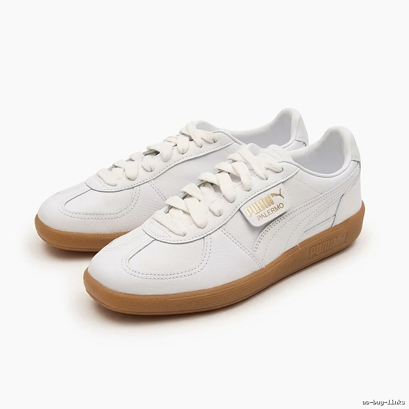PUMA V3 Simple White Canvas Shoes
