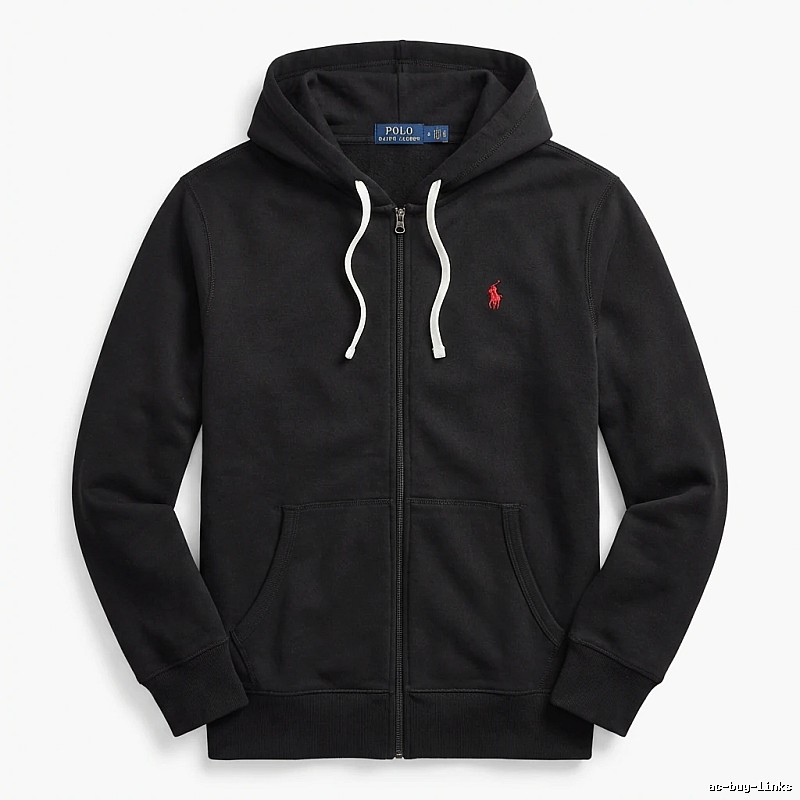 Ralph Lauren black casual style hoodie