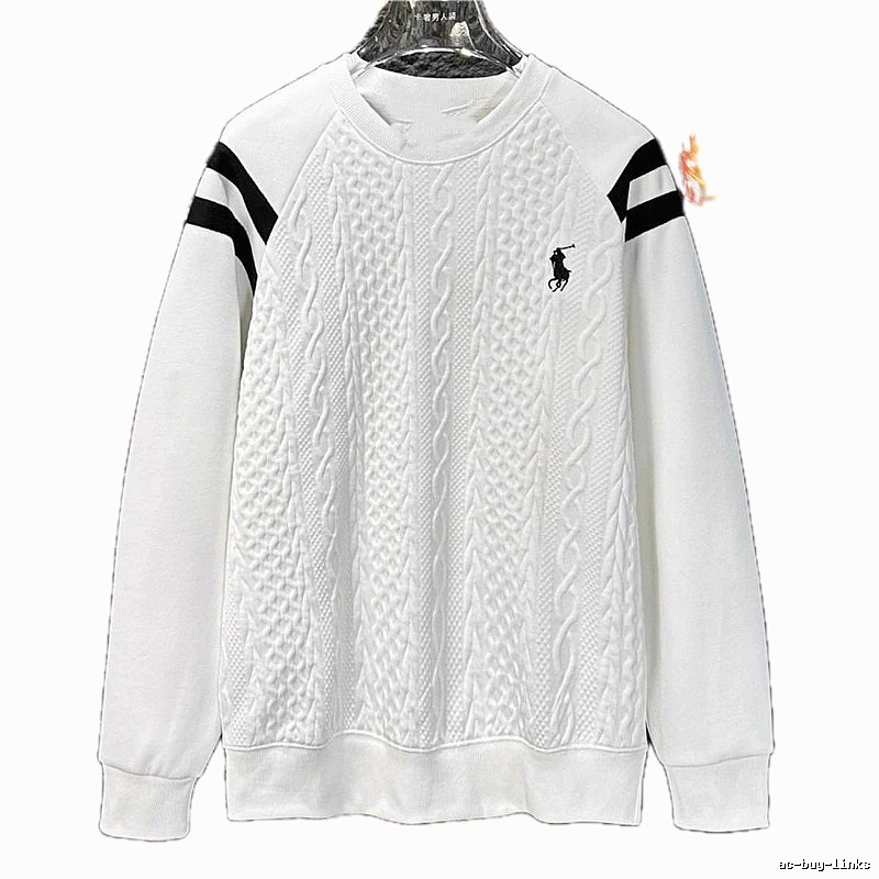 Ralph Lauren's classic white sweater