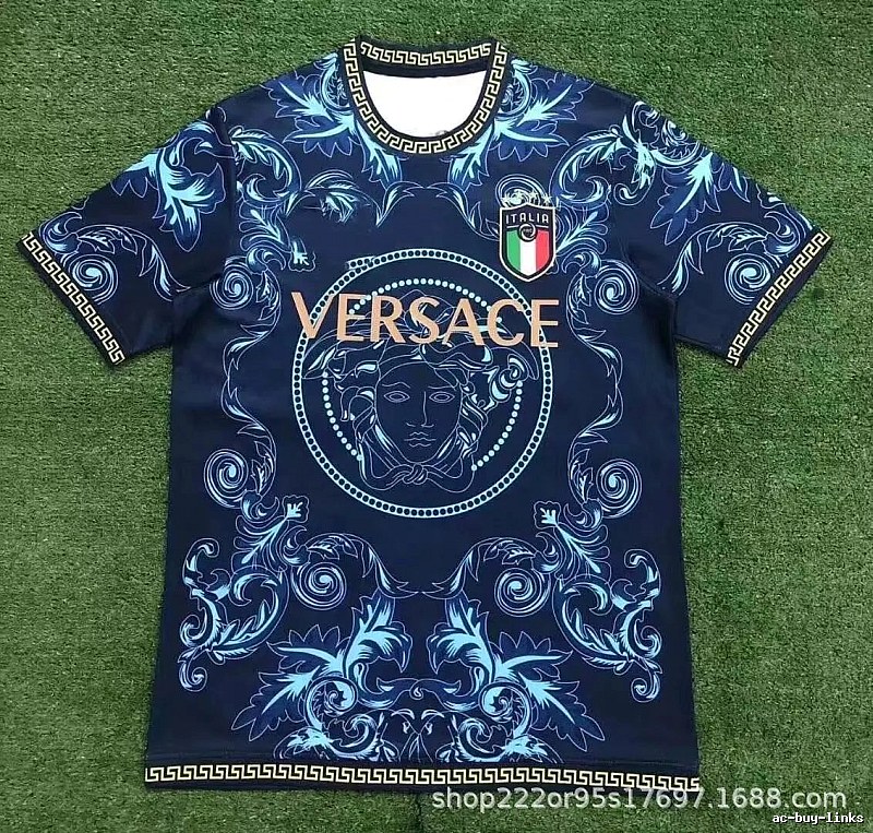 Real Madrid Blue Dragon Soccer Jersey Poolside Style