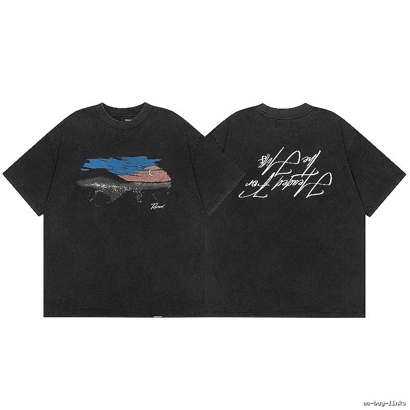 Represent Black Style 851 Owners Club T-Shirt Travel Styling Logo
