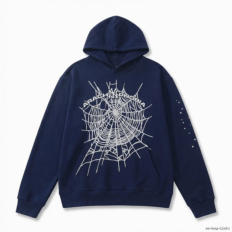 Sp5der cobweb - printed trendy brand sweatshirt