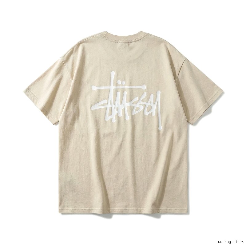 Stussy basic simple style T-shirt