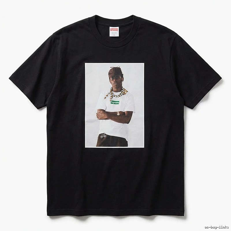 Supreme Portrait Style Black T-shirt