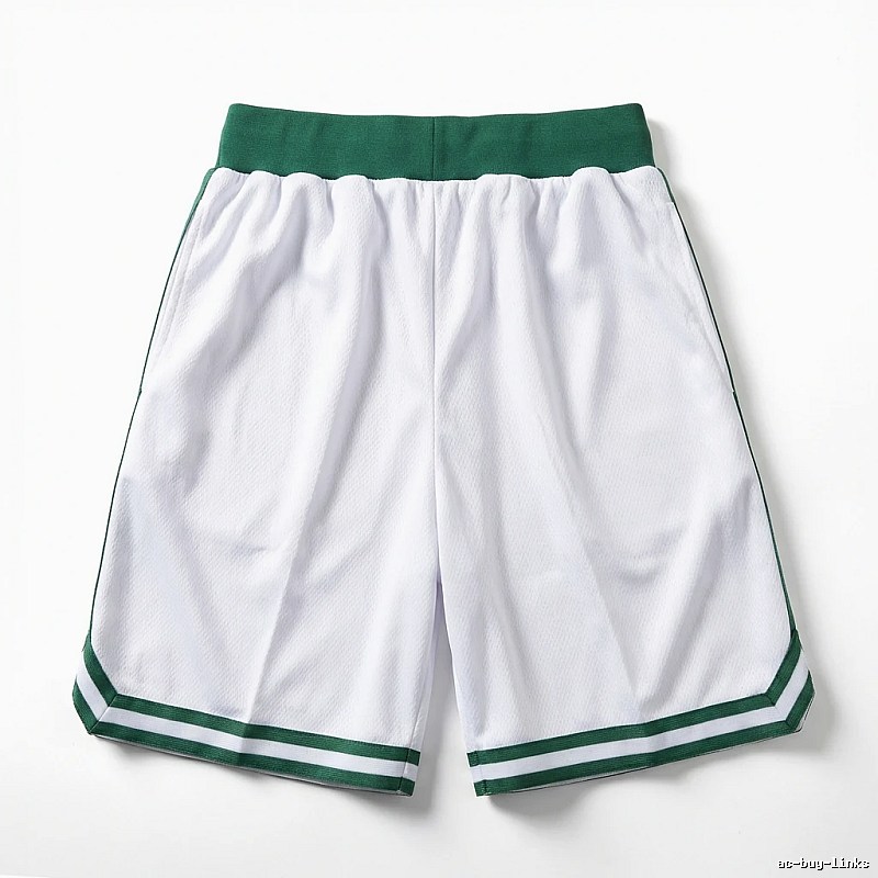 Tatum sporty white-green shorts