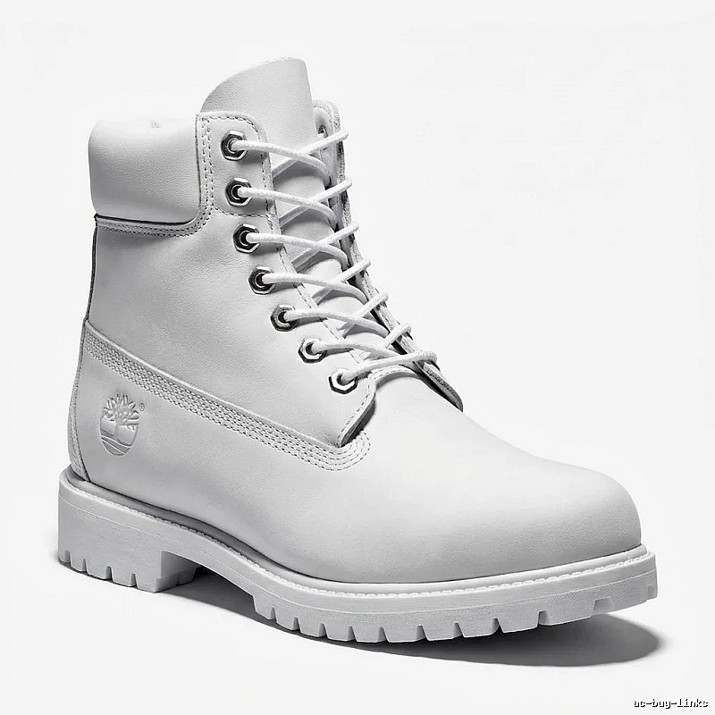Timberland classic white work boots