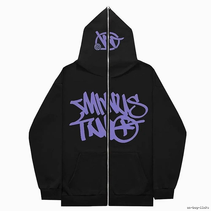 Trapstar Casual Graphic zip hoodie Black Zip Pink for Comfortable Styling