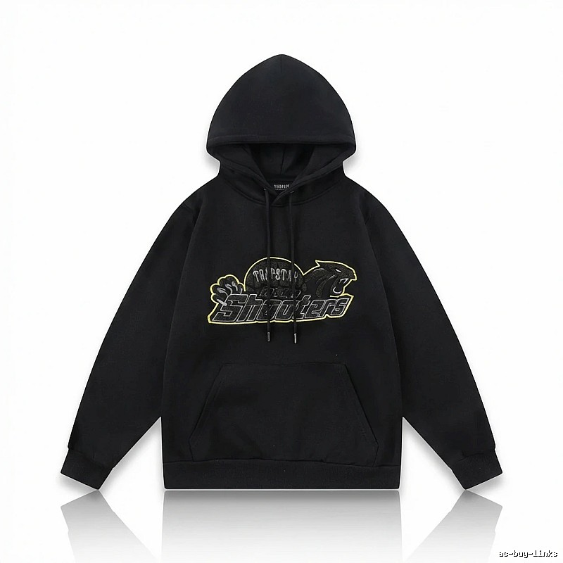 Trapstar Print Trendy and Cool Black Sweatshirt