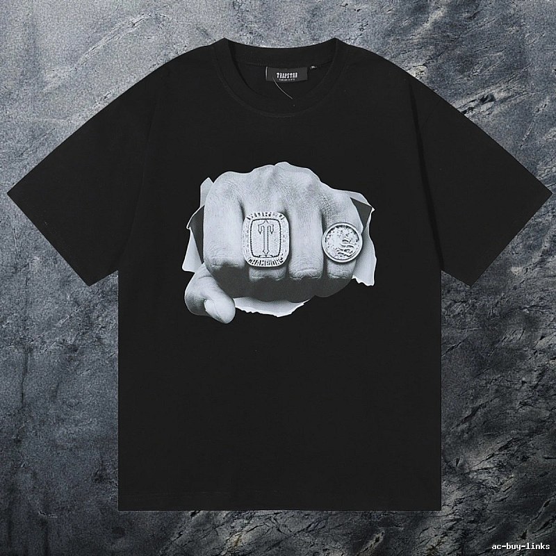 Trapstar Summer Keys graphic T-shirt Black White Key with Bold Graphic