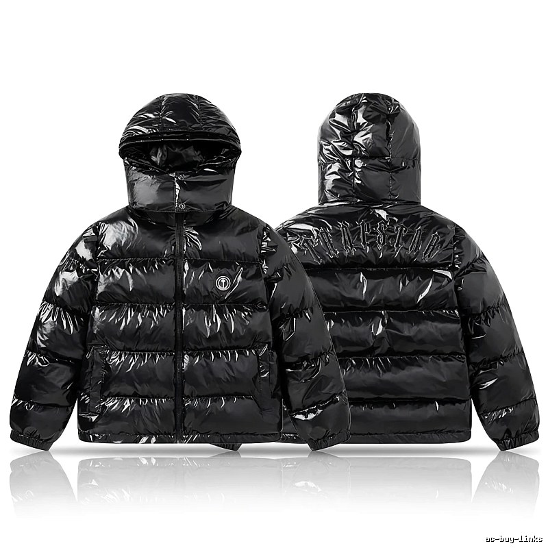 Trapstar Trendy Glossy Black Down Jacket